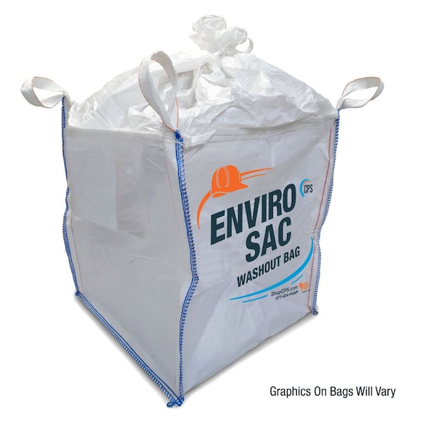 Concrete Pump Supply Bulk Bag - Lined, L35'' x W35'' x H40'' - 1.3CY BAG_BULK_LG - main
